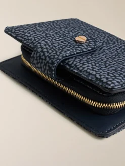 Vedi Tutti|Portafogli<Borbonese PORTAFOGLIO CALSSICA SMALL BLU LAPIS