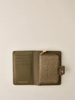 Vedi Tutti|Portafogli<Borbonese PORTAFOGLIO CALSSICA SMALL OLIVE