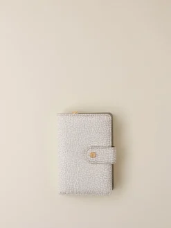 Vedi Tutti|Portafogli<Borbonese PORTAFOGLIO CALSSICA SMALL WHITE COTTON