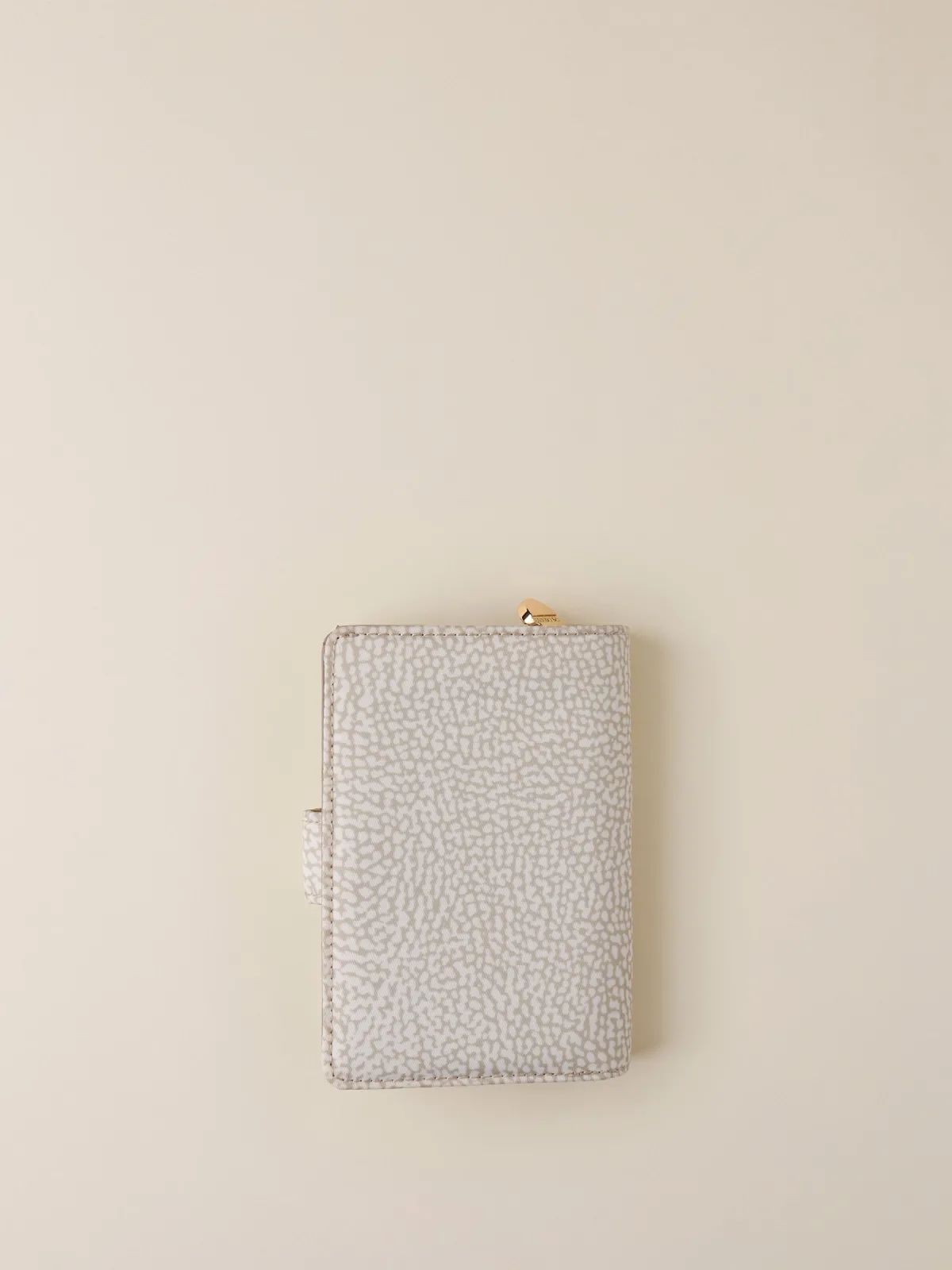 Vedi Tutti|Portafogli<Borbonese PORTAFOGLIO CALSSICA SMALL WHITE COTTON