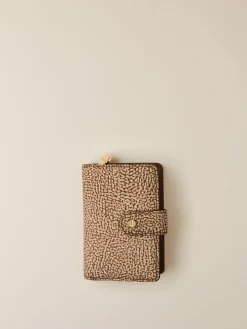 Vedi Tutti|Portafogli<Borbonese PORTAFOGLIO CALSSICA SMALL BEIGE/MARRONE