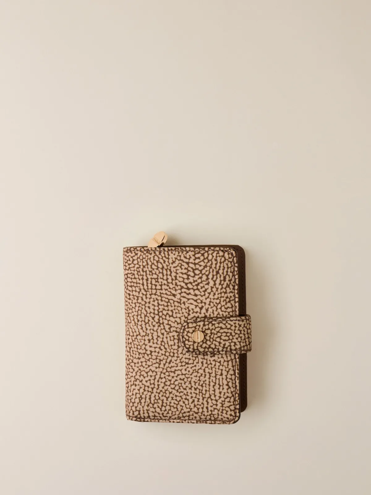 Vedi Tutti|Portafogli<Borbonese PORTAFOGLIO CALSSICA SMALL BEIGE/MARRONE