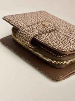 Vedi Tutti|Portafogli<Borbonese PORTAFOGLIO CALSSICA SMALL BEIGE/MARRONE