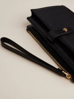 Vedi Tutti|Portafogli<Borbonese PORTAFOGLIO CLASSICA LARGE DARK BLACK