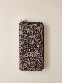 Vedi Tutti|Beauty Case<Borbonese PORTAFOGLIO CLASSICA LARGE OP NATURALE/NERO