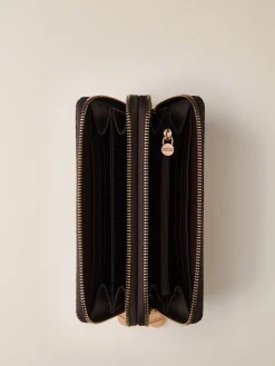 Vedi Tutti|Beauty Case<Borbonese PORTAFOGLIO CLASSICA LARGE OP NATURALE/NERO