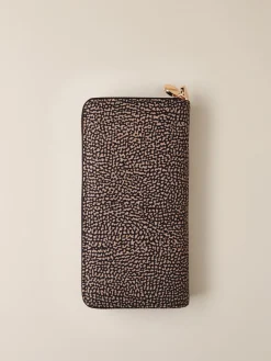 Vedi Tutti|Beauty Case<Borbonese PORTAFOGLIO CLASSICA LARGE OP NATURALE/NERO