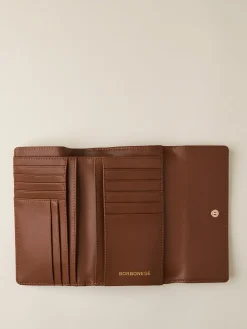 Vedi Tutti|Portafogli<Borbonese PORTAFOGLIO CLASSICA MEDIUM BEIGE/BROWN