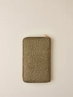 Vedi Tutti|Portafogli<Borbonese PORTAFOGLIO CLASSICA MEDIUM ZIP AROUND OLIVE