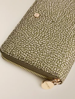 Vedi Tutti|Portafogli<Borbonese PORTAFOGLIO CLASSICA MEDIUM ZIP AROUND OLIVE