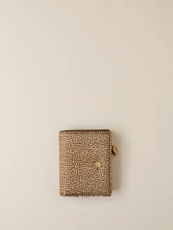 Vedi Tutti|Portafogli<Borbonese PORTAFOGLIO CLASSICA SMALL BEIGE/MARRONE