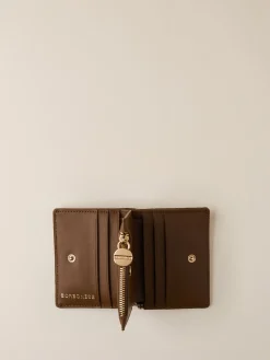 Vedi Tutti|Portafogli<Borbonese PORTAFOGLIO CLASSICA SMALL BEIGE/MARRONE