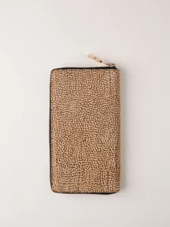 Vedi Tutti|Beauty Case<Borbonese PORTAFOGLIO LARGE OP NATURAL/BLACK