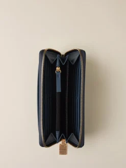 Vedi Tutti|Portafogli<Borbonese PORTAFOGLIO LARGE ZIP AROUND DENIM
