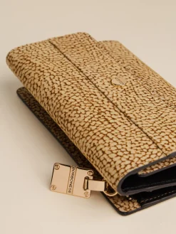 Vedi Tutti|Beauty Case<Borbonese PORTAFOGLIO MEDIUM OP NATURAL/BLACK