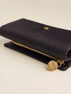 Vedi Tutti|Portafogli<Borbonese PORTAFOGLIO MEDIUM DARK BLACK