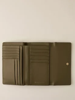 Vedi Tutti|Portafogli<Borbonese PORTAFOGLIO MEDIUM OLIVE