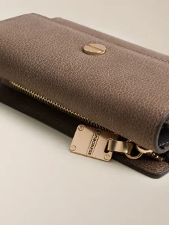 Vedi Tutti|Portafogli<Borbonese PORTAFOGLIO MEDIUM CON PATTA MUD