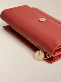 Vedi Tutti|Portafogli<Borbonese PORTAFOGLIO MEDIUM CON PATTA RED PAPAYA