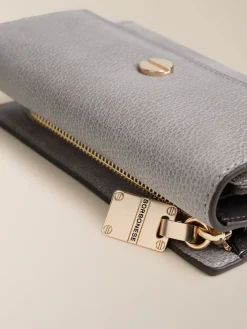 Vedi Tutti|Portafogli<Borbonese PORTAFOGLIO MEDIUM CON PATTA SILVER SCREEN