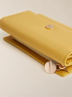 Vedi Tutti|Portafogli<Borbonese PORTAFOGLIO MEDIUM CON PATTA SAFFRON