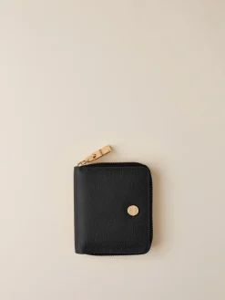 Vedi Tutti|Portafogli<Borbonese PORTAFOGLIO SMALL ZIP AROUND NERO