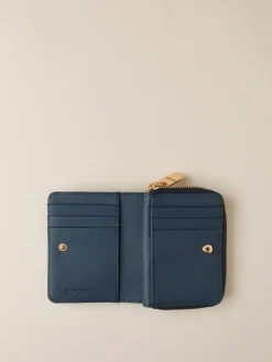 Vedi Tutti|Portafogli<Borbonese PORTAFOGLIO SMALL ZIP AROUND DENIM
