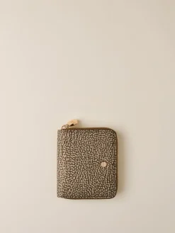 Vedi Tutti|Portafogli<Borbonese PORTAFOGLIO SMALL ZIP AROUND OLIVE