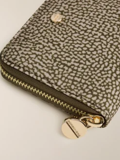 Vedi Tutti|Portafogli<Borbonese PORTAFOGLIO SMALL ZIP AROUND OLIVE