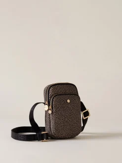 Vedi Tutti|Beauty Case<Borbonese PORTA SMARTPHONE A TRACOLLA OP NATURALE/NERO