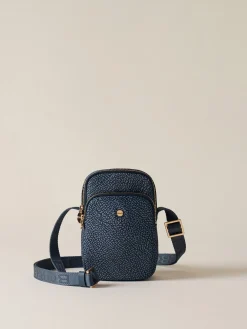 Vedi Tutti|Beauty Case<Borbonese PORTA SMARTPHONE A TRACOLLA BLU LAPIS