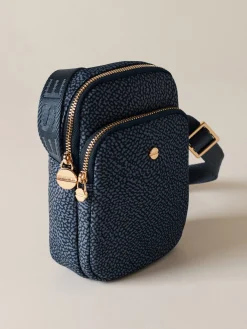 Vedi Tutti|Beauty Case<Borbonese PORTA SMARTPHONE A TRACOLLA BLU LAPIS