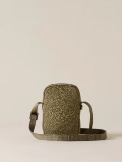Vedi Tutti|Beauty Case<Borbonese PORTA SMARTPHONE A TRACOLLA OLIVE
