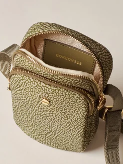 Vedi Tutti|Beauty Case<Borbonese PORTA SMARTPHONE A TRACOLLA OLIVE