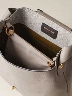 Vedi Tutti|Borse Hobo<Borbonese PREMIER BORSA HOBO MEDIUM SILVER SCREEN/GRIGIO