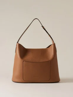 Vedi Tutti|Borse Hobo<Borbonese PREMIER BORSA HOBO MEDIUM RADICA/OP NATURALE