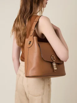 Vedi Tutti|Borse Hobo<Borbonese PREMIER BORSA HOBO MEDIUM RADICA/OP NATURALE