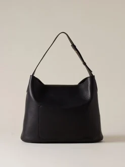Vedi Tutti|Borse Hobo<Borbonese PREMIER BORSA HOBO MEDIUM NERO/CLAY GREY