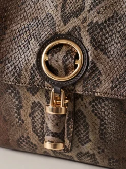 Vedi Tutti|Borse Hobo<Borbonese PREMIERE BORSA HOBO MEDIUM MARRONE/EBANO