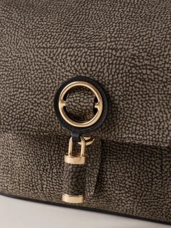 Vedi Tutti|Borse Hobo<Borbonese PREMIERE BORSA HOBO MEDIUM CLAY GREY