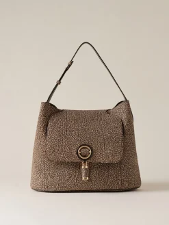 Vedi Tutti|Borse Hobo<Borbonese PREMIERE BORSA HOBO MEDIUM CUOIO