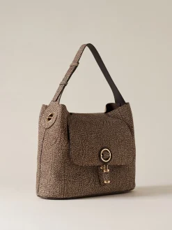 Vedi Tutti|Borse Hobo<Borbonese PREMIERE BORSA HOBO MEDIUM CUOIO