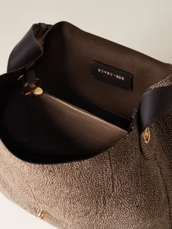 Vedi Tutti|Borse Hobo<Borbonese PREMIERE BORSA HOBO MEDIUM CUOIO