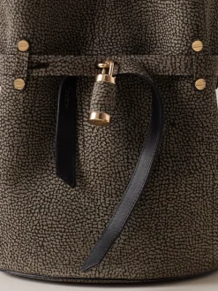 Vedi Tutti|Borse A Spalla<Borbonese PREMIERE SECCHIELLO SMALL CLAY GREY