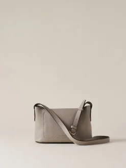 Vedi Tutti|Premiere<Borbonese PREMIER TRACOLLA SMALL SILVER SCREEN/GRIGIO