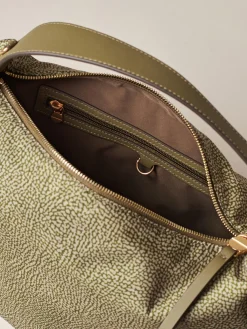 Vedi Tutti|Borse Hobo<Borbonese PRIVE BORSA HOBO MEDIUM OLIVE