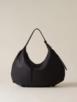 Vedi Tutti|Borse Hobo<Borbonese PRIVE BORSA HOBO MEDIUM NERO