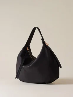 Vedi Tutti|Borse Hobo<Borbonese PRIVE BORSA HOBO MEDIUM NERO