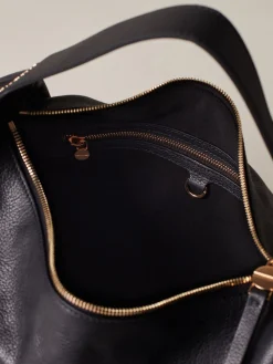Vedi Tutti|Borse Hobo<Borbonese PRIVE BORSA HOBO MEDIUM NERO