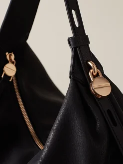 Vedi Tutti|Borse Hobo<Borbonese PRIVE BORSA HOBO MEDIUM NERO